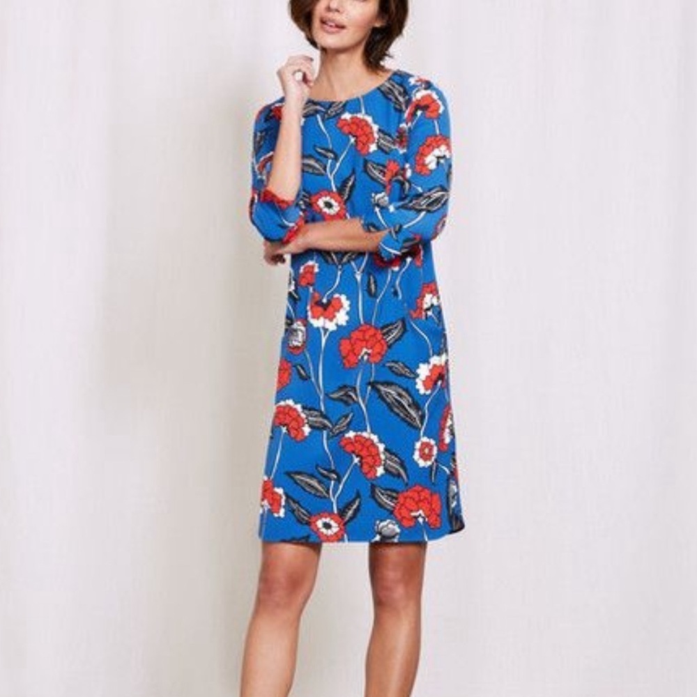 Boden Floral Dress Size 4